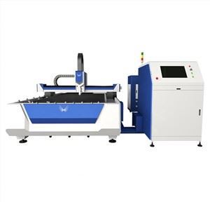 Metal Fib Laze Coupe Machin CNC nan Platfom Single Doub Drive