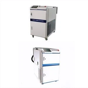 Portable Fib Laze Rust Retire machin pou Netwaye metal Rusty