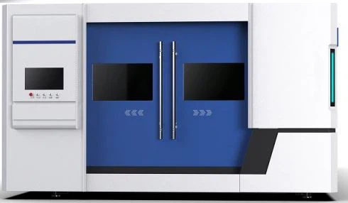 Lachin Wholesale gwo pouvwa CNC metal fib lazè koupe machin nan tab echanj