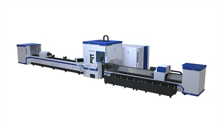 QY Automatic Loading And Unloading 6M Pipe Laser Cutting Machine Of Cheap Price