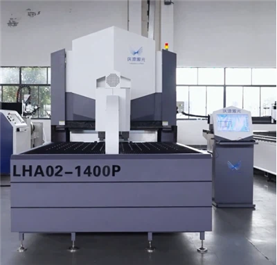 Segondè fleksib Cnc lazè koube machin pou fèy metal